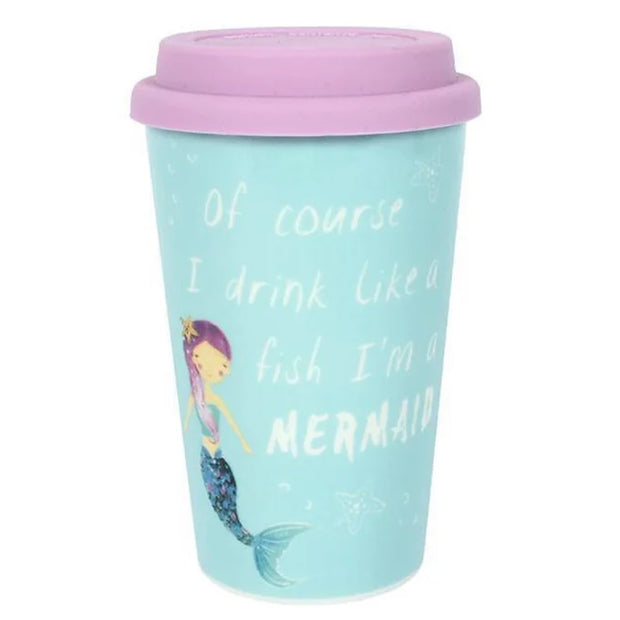 Mermaid Thermal Travel Mug Daisy Devotion