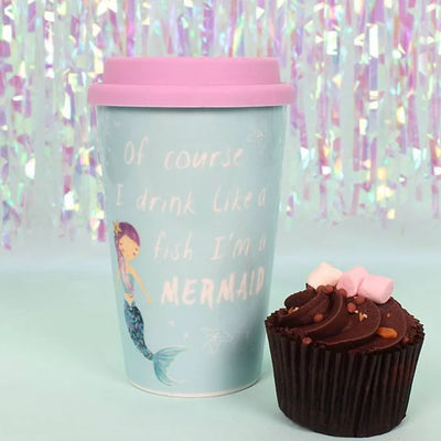 Mermaid Thermal Travel Mug Daisy Devotion