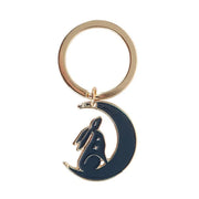 Midnight Hare Keyring Daisy Devotion