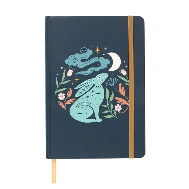 Midnight Hare Notebook Daisy Devotion