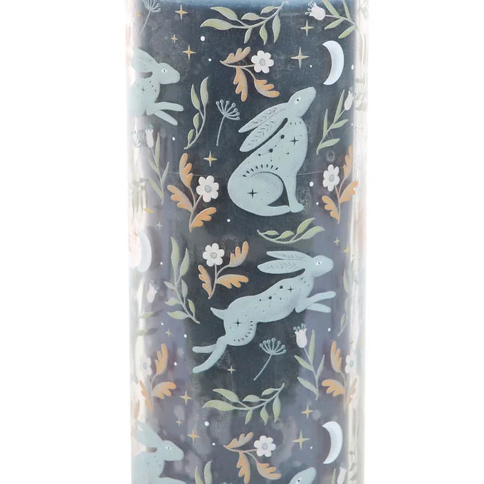 Midnight Hare Wild Tulip Tube Candle