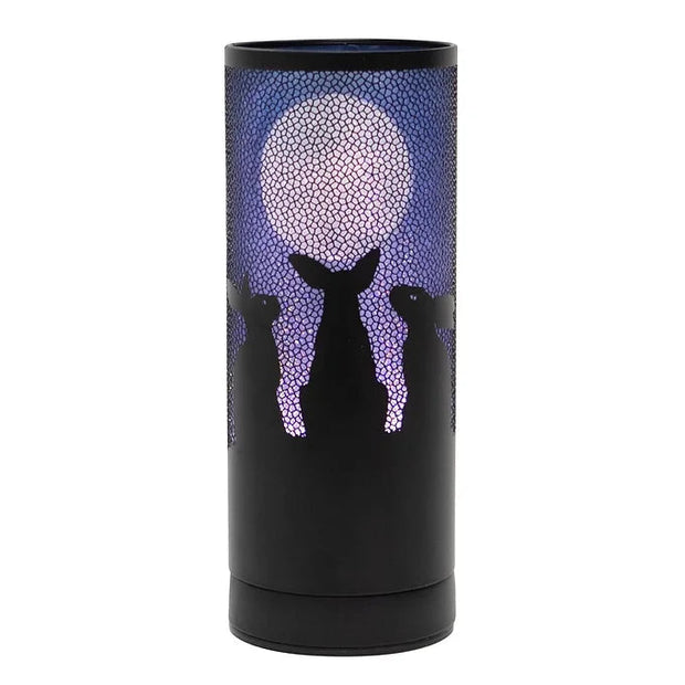 Moon Gazing Hares Aroma Lamp by Lisa Parker Daisy Devotion