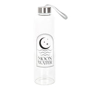 Moon Water Glass Water Bottle Daisy Devotion