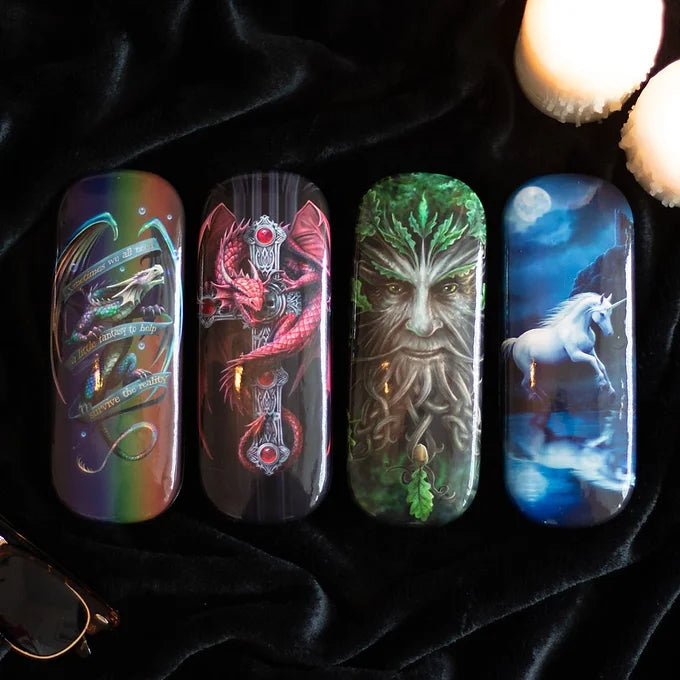Moonlight Unicorn Glasses Case by Anne Stokes Daisy Devotion