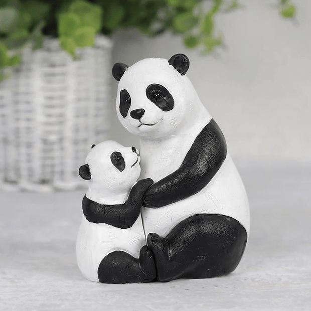 Mother & Baby Panda Daisy Devotion