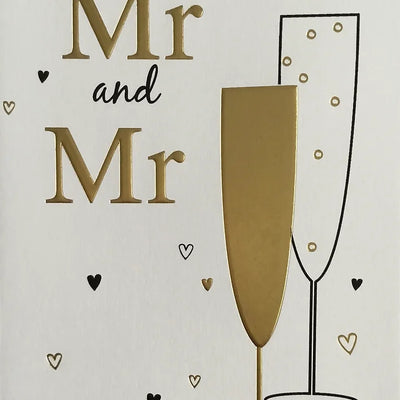 Mr & Mr Wedding Day Daisy Devotion