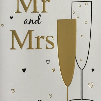 Mr & Mrs Wedding Day Daisy Devotion