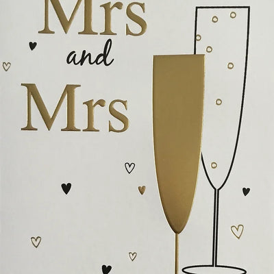 Mrs & Mrs Wedding Day Daisy Devotion