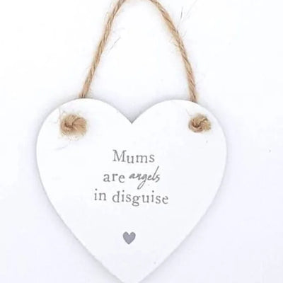 Mums Are Angels In Disguise Keepsake Sign Daisy Devotion