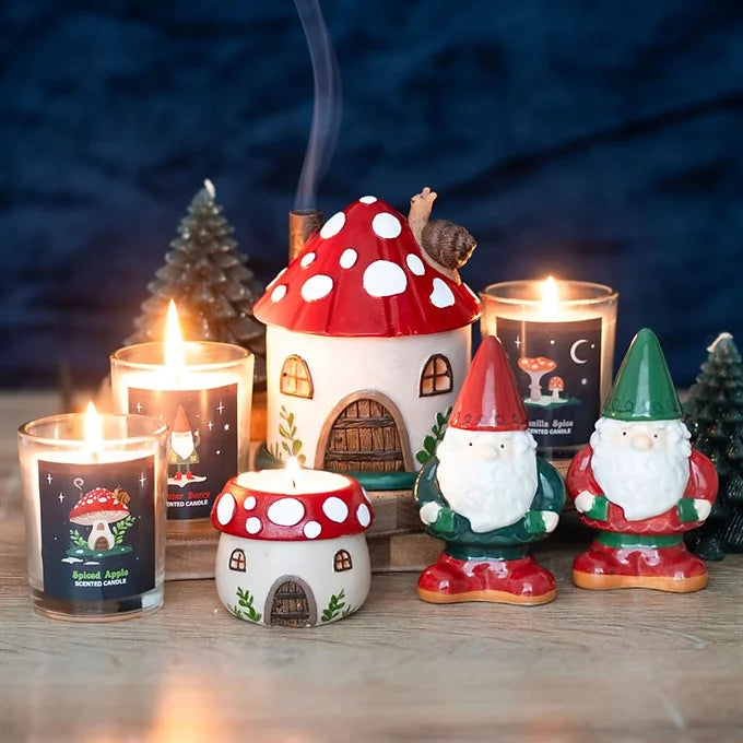 Mushroom House Oil Burner and Wax Warmer Daisy Devotion