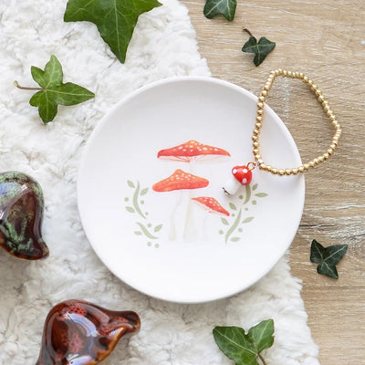 Mushroom Trinket Dish Daisy Devotion