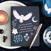 Night Owl Journal with Sodalite Pen Daisy Devotion