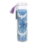 Night Owl Lavender Glass Tube Candle Daisy Devotion