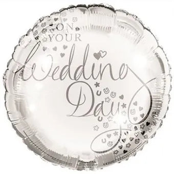 18IN ON YOUR WEDDING DAY FOIL BALLOON Daisy Devotion