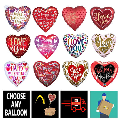 PRE-INFLATED VALENTINES DAY & I LOVE YOU Daisy Devotion