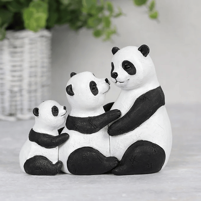 Panda Family Daisy Devotion