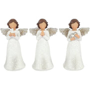 Peace, Pray, & Love Child Angels Set of 3 Daisy Devotion