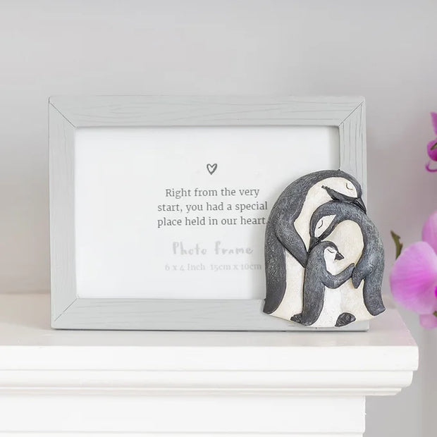 Penguin Family Photo Frame Daisy Devotion