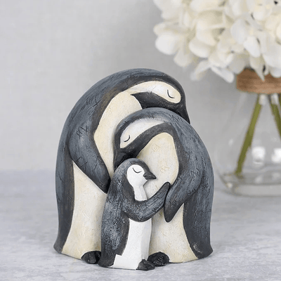 Penguin Family Daisy Devotion