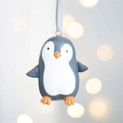 Penguin Hanging Ornament Daisy Devotion