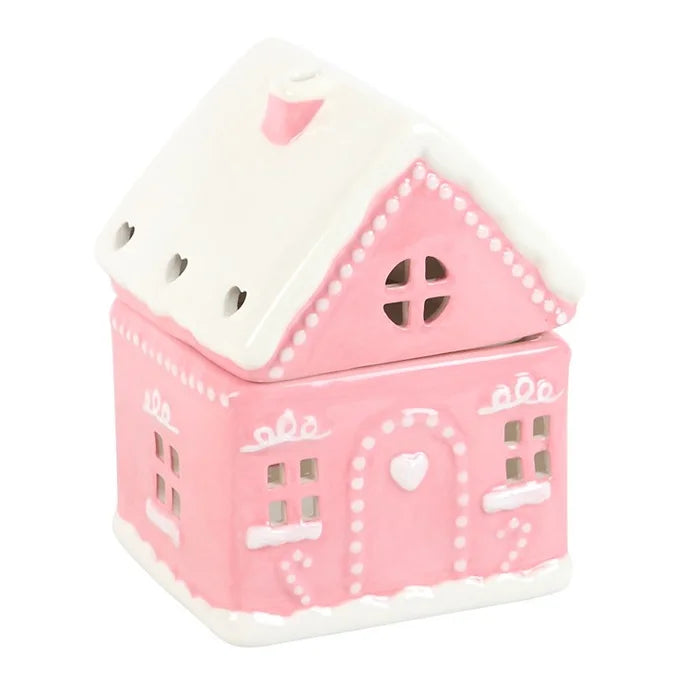 Pink Gingerbread House Oil Burner Daisy Devotion