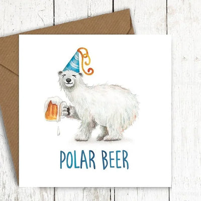 Polar Beer Birthday Card Daisy Devotion