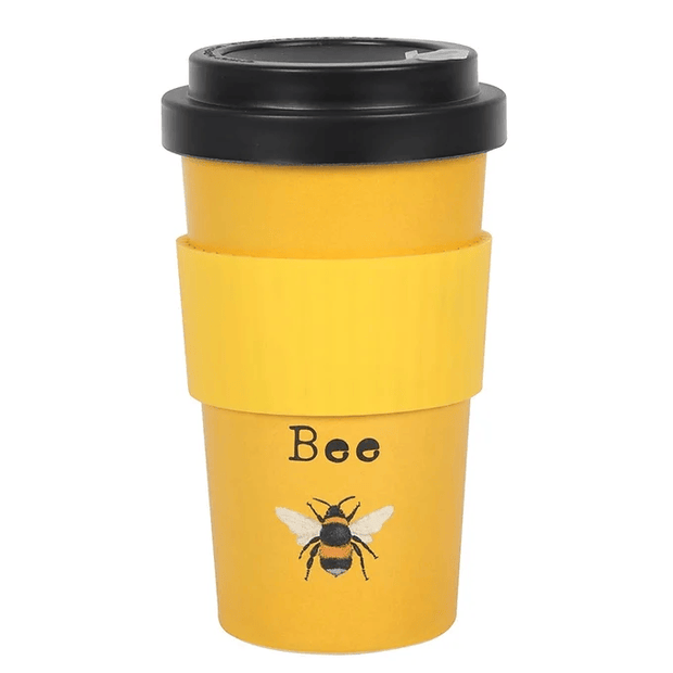 Queen Bee Bamboo Eco Travel Mug Daisy Devotion