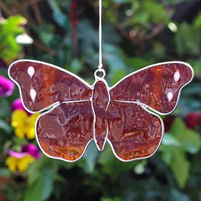 Red Admiral Butterfly Suncatcher Daisy Devotion
