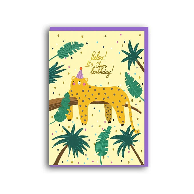 Relax Birthday Card Daisy Devotion