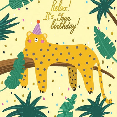 Relax Birthday Card Daisy Devotion