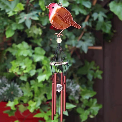 Robin Windchime Daisy Devotion