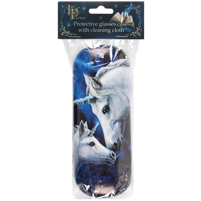 Sacred Love Glasses Case By Lisa Parker Daisy Devotion