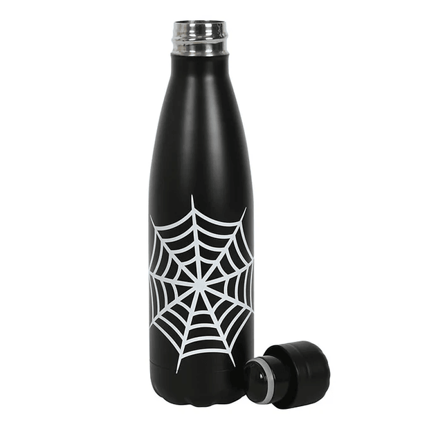 Spider Web Steel Water Bottle Daisy Devotion