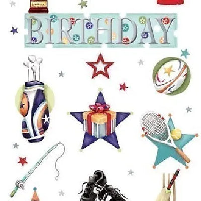 Sporty Happy Birthday Card Daisy Devotion