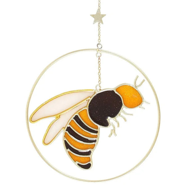 Summer Bee Suncatcher Daisy Devotion