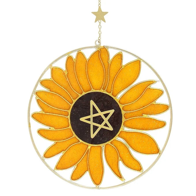 Summer Solstice Sunflower Suncatcher Daisy Devotion