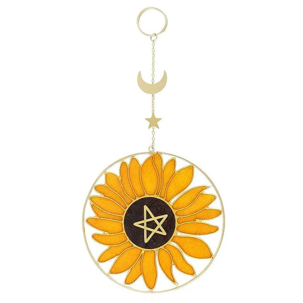 Summer Solstice Sunflower Suncatcher Daisy Devotion