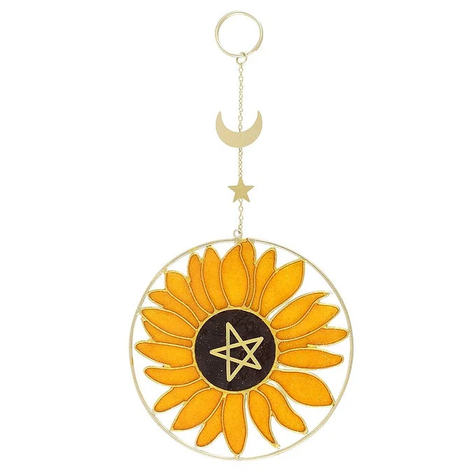 Summer Solstice Sunflower Suncatcher Daisy Devotion
