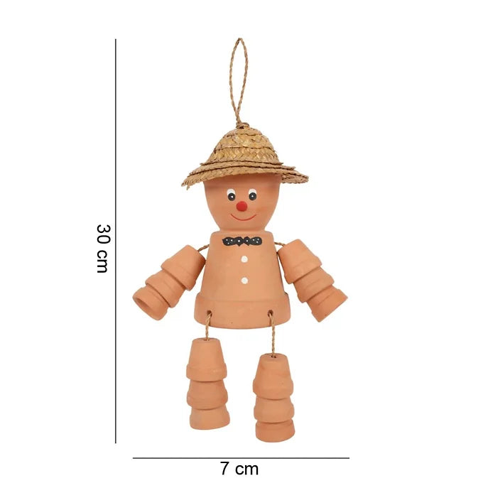Terracotta Pot Man Daisy Devotion