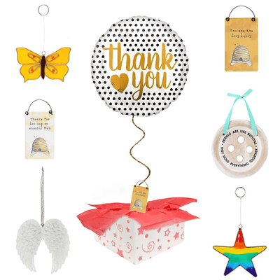 Thank You Balloon with Gift Weight Daisy Devotion