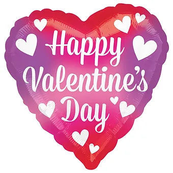 18IN VALENTINES DAY SPLASH OF COLOUR FOIL Daisy Devotion