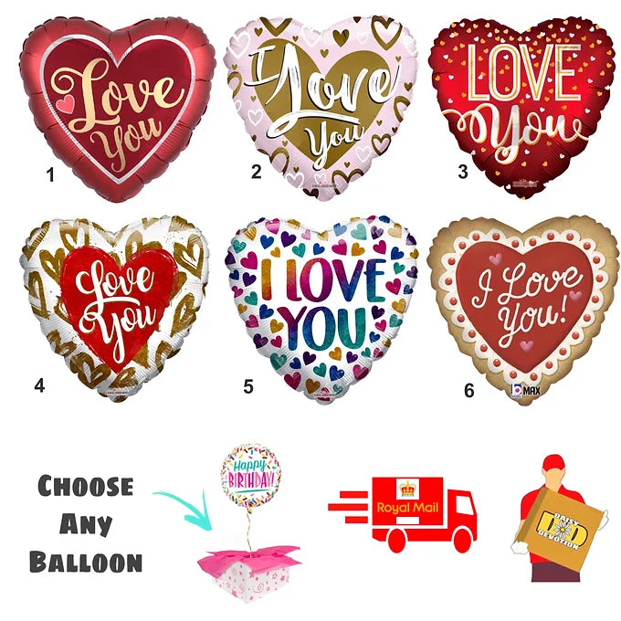 Valentine’s Day Deal - Balloon in a Box & Card Daisy Devotion