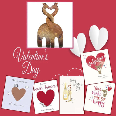 Valentine’s Day Deal -  Giraffe Love & Card Daisy Devotion