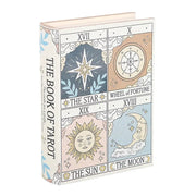 Vintage Tarot Book Shaped Storage Box Daisy Devotion