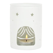 White Angel Cut Out Oil Burner Daisy Devotion