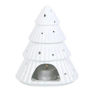 White Christmas Tree Oil Burner Daisy Devotion