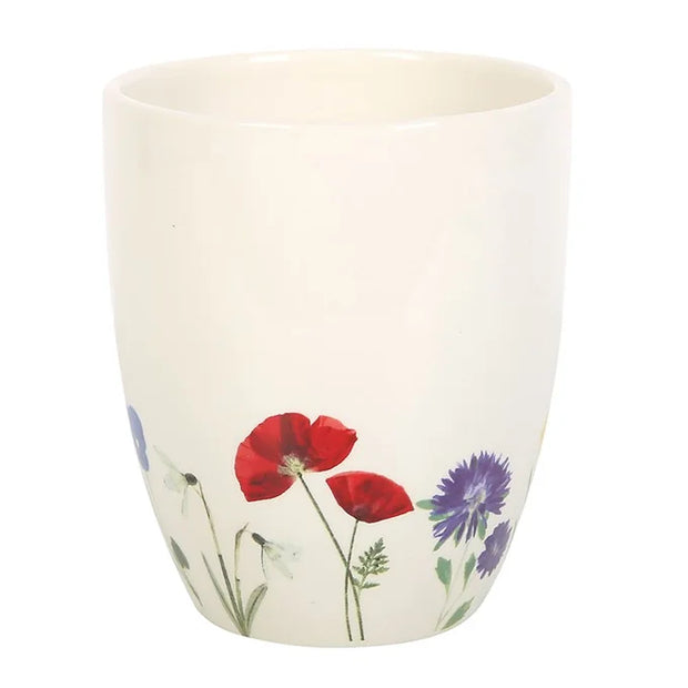 Wildflower Ceramic Plant Pot Daisy Devotion