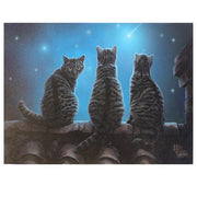 Wish Upon A Star Canvas Plaque By Lisa Parker