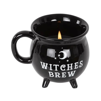 Witches Brew Cauldron Scented Candle In Mug Daisy Devotion
