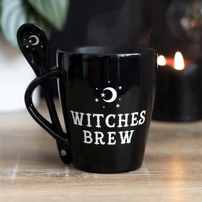 Witches Brew Mug and Spoon Set Daisy Devotion
